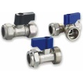 4 Blue Lever Handle IGC157 Brass Underground Full Welded ball valve Ball Valve