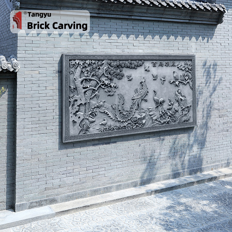 Wall carving murals