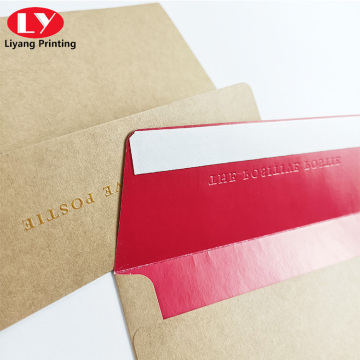 custom any size envelope printing with silicone closure