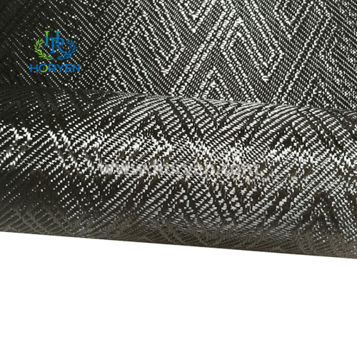 Weaving Carbon Fiber Fabric 3K custom weaving jacquard carbon fiber fabric roll Supplier