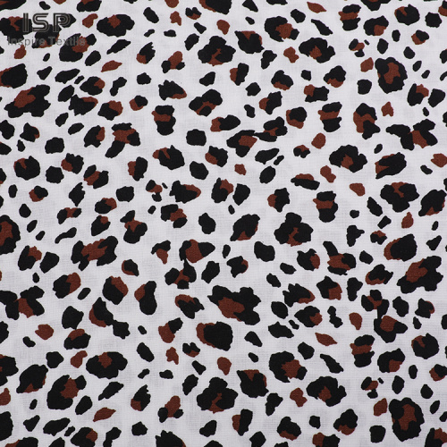 Stocklot Plain Pattern Challis 100% Viscose Printed Rayon Fabric For Women's Dress