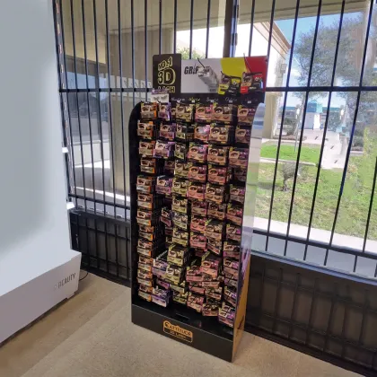 Custom Nail Polish and Lip Gloss Display Rack