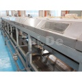 Fertilizer cooling flaking machine