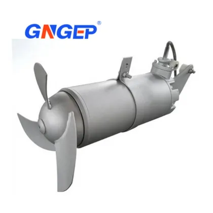 Sewage Treatment of Submersible Diving Agitator Mixer