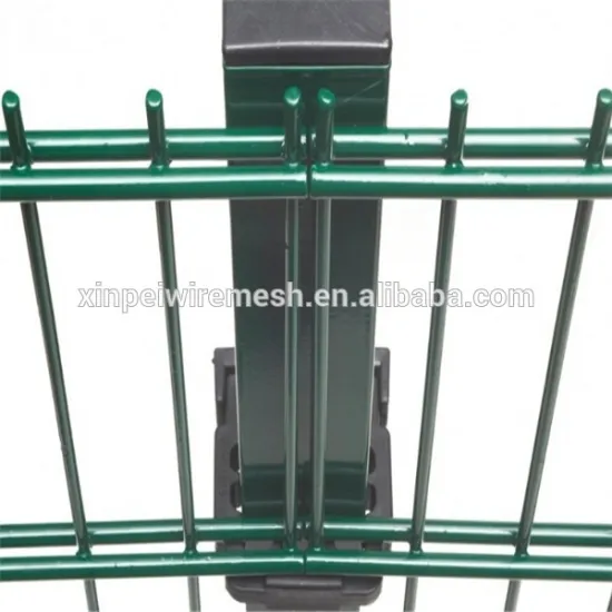 Garden powder coated 868 /656 double wire mesh fence (Ten years factory with ISO9001)