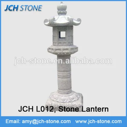 Nature granite stone mid autumn festival lanterns