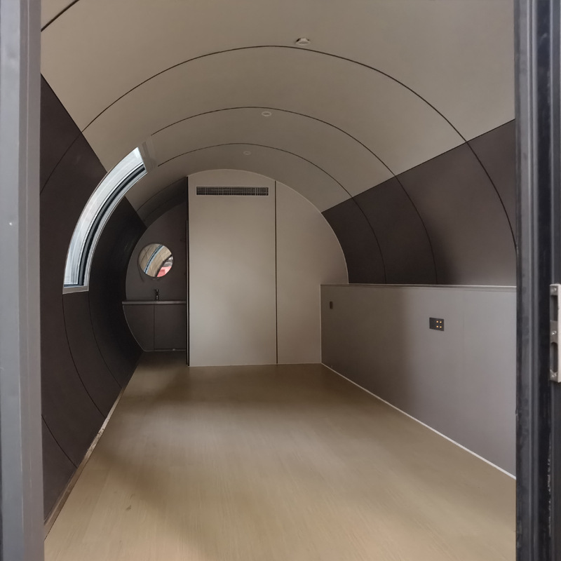 Eco-Friendly Mobile Capsule for Modern Getaways