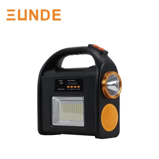 SUNDE Rechargeable Flashlight for Outdoor Use with LED and Solar Charging