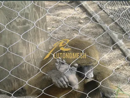 Stainless steel rope mesh/zoo fence/zoo mesh