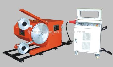 reliable small power wire saw machine for stone block cutting