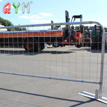 Barrière de contrôle de la foule en métal temporaire de liaison à liaison métallique