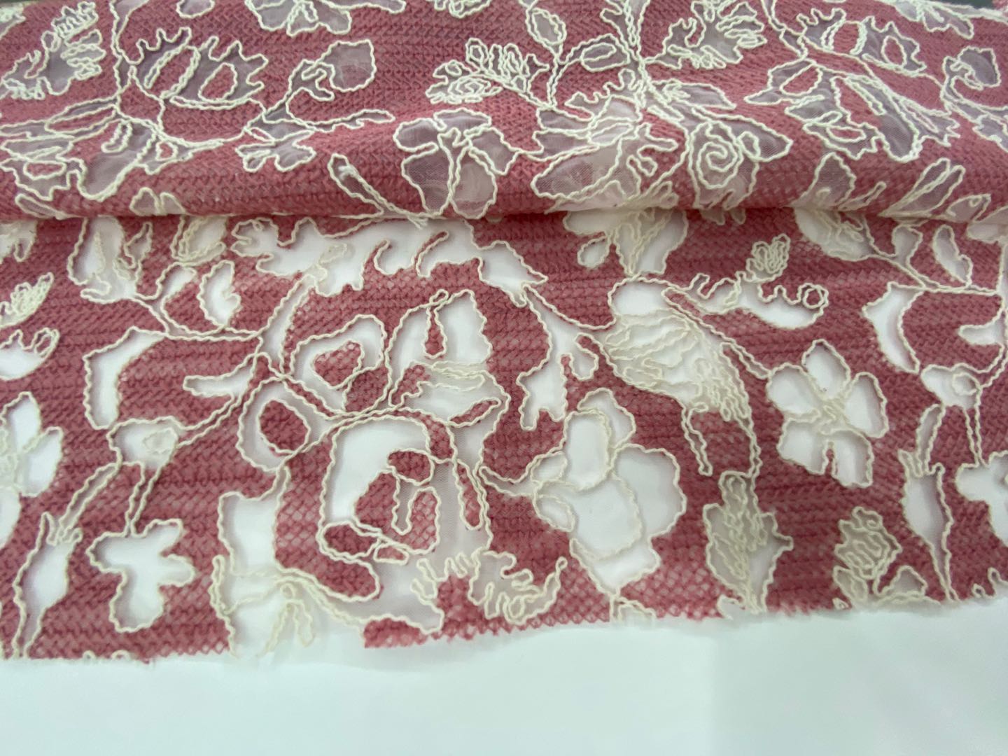Poly Cotton Embroidery Fabric