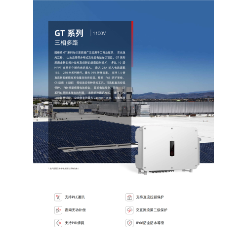 Прамысловыя і камерцыйныя інвертары 100-125 кВт