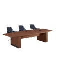 Dious luxury wooden veneered meeting table modern boardroom table conference table