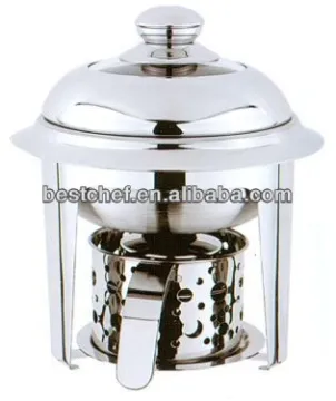 stainless steel Crown mini hot pot