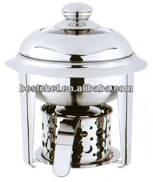 stainless steel Crown mini hot pot