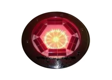 Colorful Solar Lawn Lights , Solar Led Garden Light No Wiring