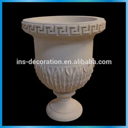 Garden decorative vases and urns