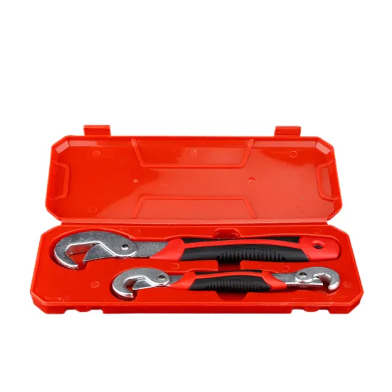 High Quality 2pcs Universal Chromium Vanadium Steel Adjustable Wrench Set