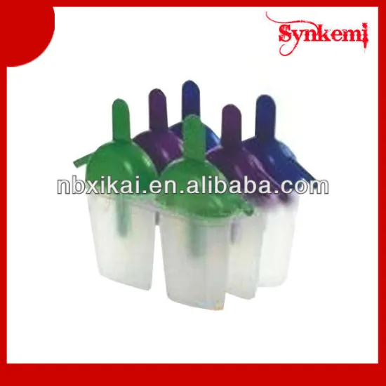 Plastic ice cream sticks mold