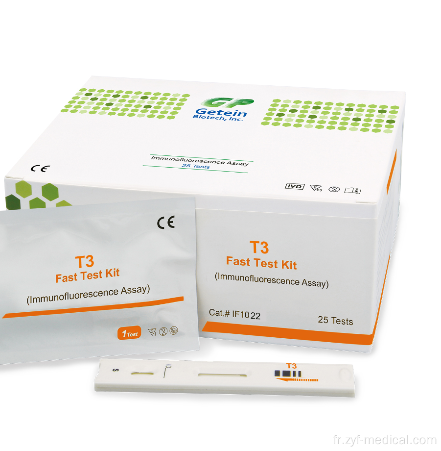 Inflammation Diabetes Hormone Test Kit Reagent pour POCT