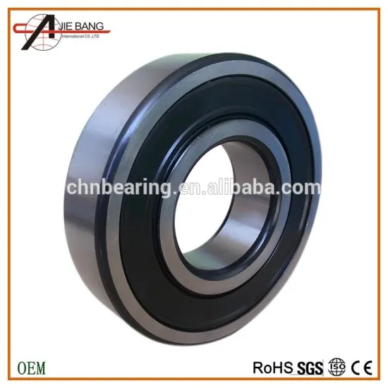 Double Rubber Seals Deep Groove Ball Bearing 6303-2RS