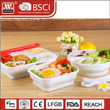 HAIXING wholesale tin lunch hard plastic meal box
