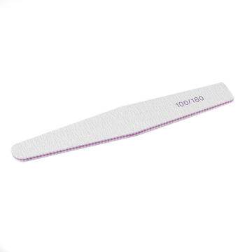 Professional Custom Printed Double-Sided Disposable Rectangle Nail Files with 80/100 Grit Sandpaper