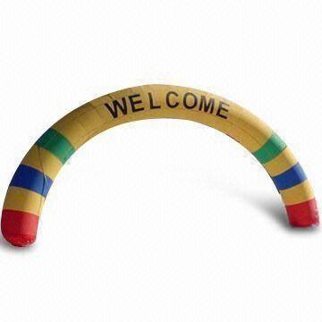 Advertising Inflatable Arch Tent Billboard with Digital Printing, Measures 10 x 5m, CE Certified