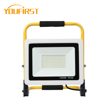 High-Efficiency Rechargeable Solar-Powered LED Working Light (20W-100W)
