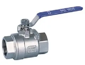 2 PC Stainless Steel Ball Valve