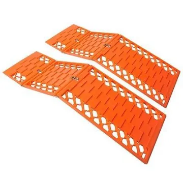 2 Pieces Car and Van Snow Tracks Tyre Grip Traction Mats Pack: Enhancing Safety on Winter Roads