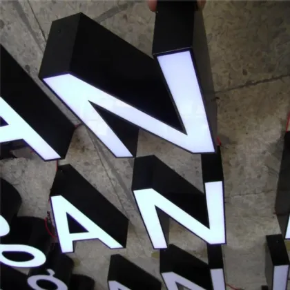 Wholesale White LED Channel Letters Storefront Signs