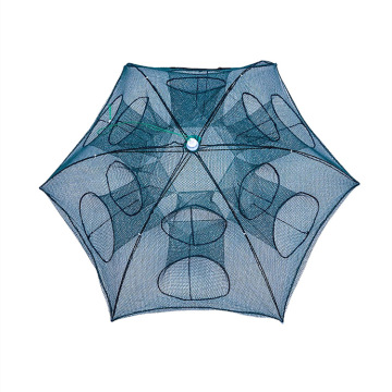 Tragbares Regenschirmformfischereinetz für Garnelen, Krabben und Garnelen