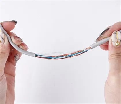 Super five unshielded network cable