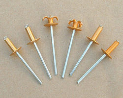High Strength Peel Dome Head Blind Rivet Aluminum For Plastics