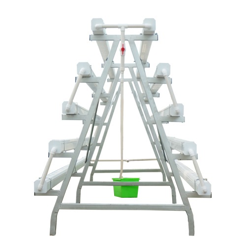 Sistema de hidroponia NFT Tower Greenhouse para vegetais