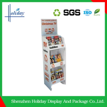 Top Quality Customized Point of Sale Counter Top Display ,cardboard book /stationery/newspaper/magazine counter display stand