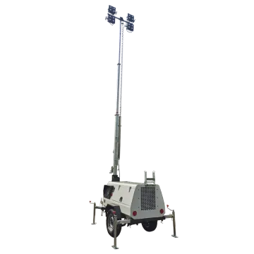 Diesel light tower telescopic mast up to 9m