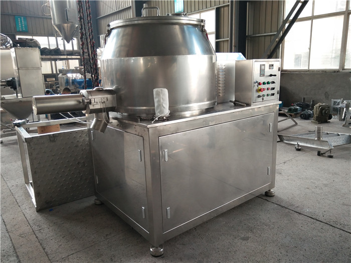 high speed wet type rapid mixer and granulator machine making granules for tablet candy and medical tablet