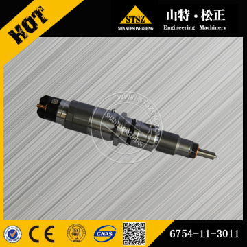 Injector 6754-11-3011 for KOMATSU ENGINE SAA4D107E-1A-W