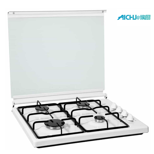 Etna Stainless Steel Gas Cooktop Wtih Lid