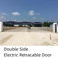 Stainless Steel Sliding Entrance Exit Retractable Door