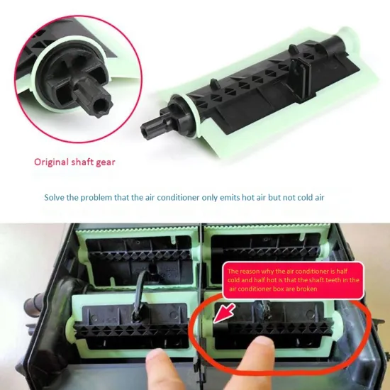 for Mercedes-Benz C-Cl Glc-Cl Air Conditioning Heating and Cooling Flap W205 W253 Evaporating Box Shell Flap Shaft