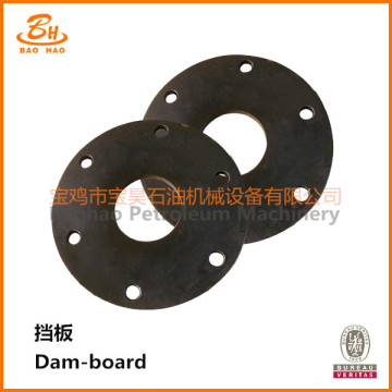 Baffle / Dam-board untuk Bagian Pompa Lumpur