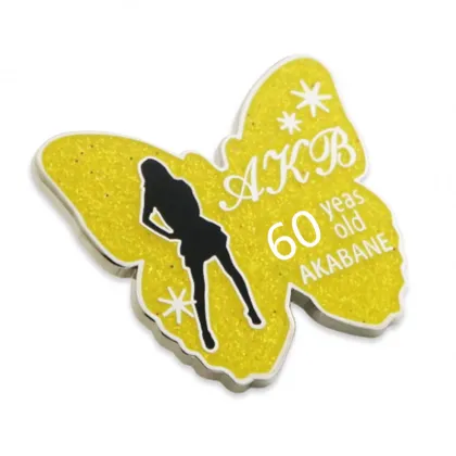 Shiny Enamel Pin Badge