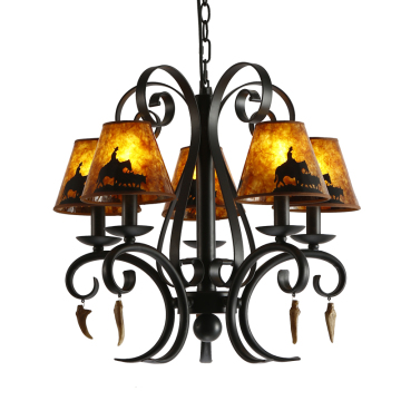 Craftmade Lodge Cabin Ceiling Light Vintage Countryside Style