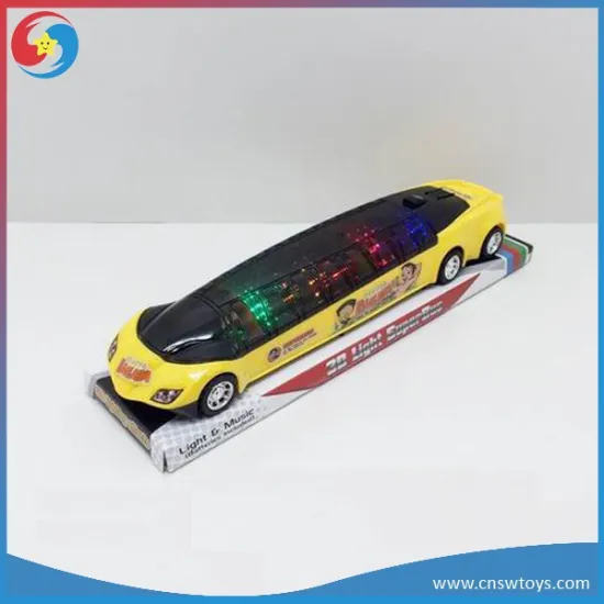 DD0103604 Pull Back Super Bus with Light and Music Wholesale