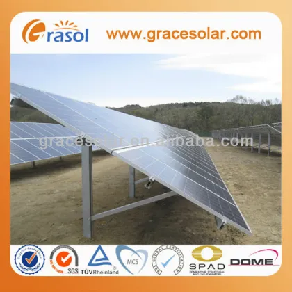 Quick Pile Ground PV Solar Panel Mount