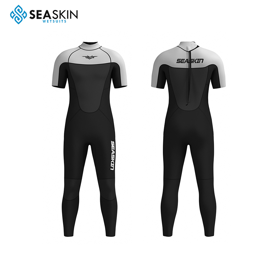 Seaskin Neoprene CR Durable Short Sleeve Wetsuit